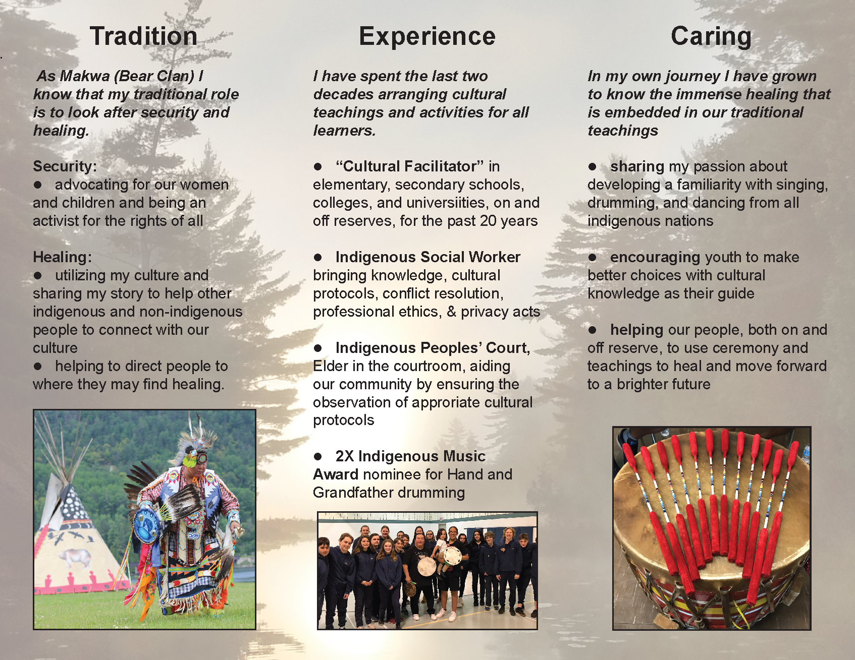 Nominees on Ballot Brochures - Henvey Inlet First Nation
